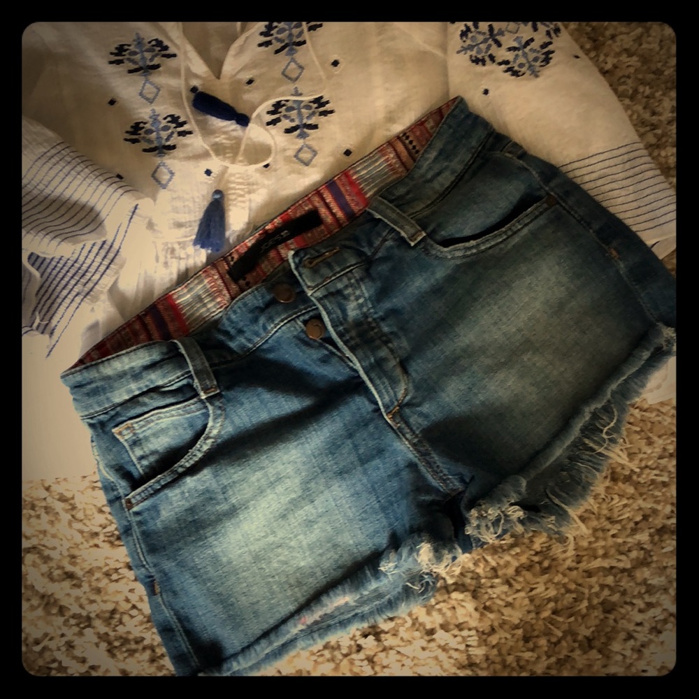 Joe’s cutoff shorts